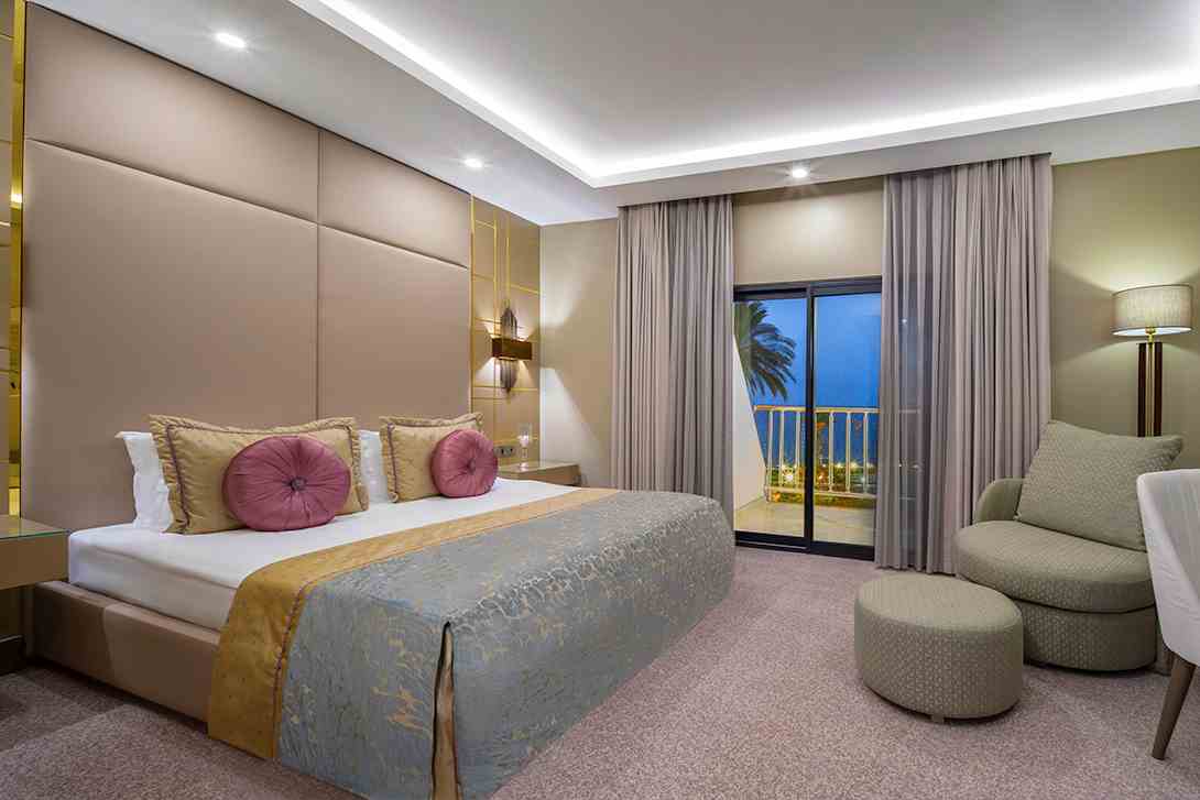 merit park hotel bedroom north cyprus