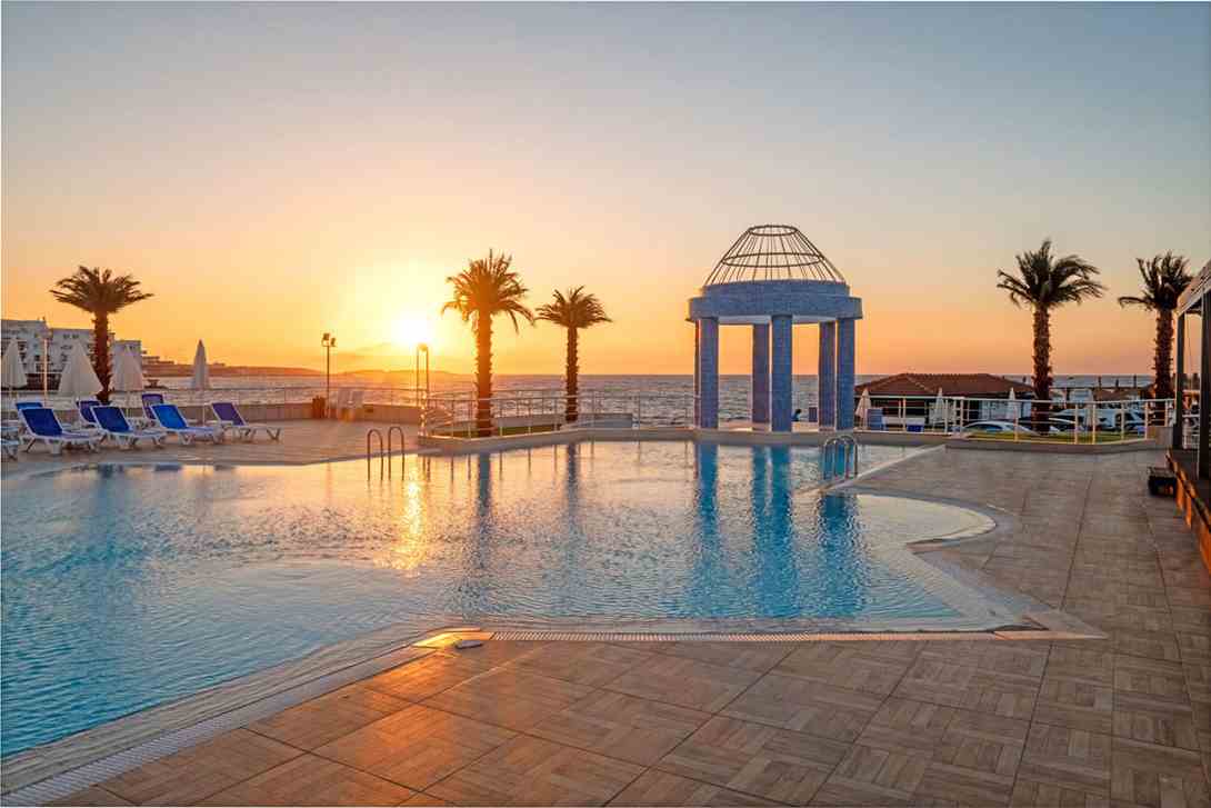 63 dome hotel outdoor pool kyrenia
