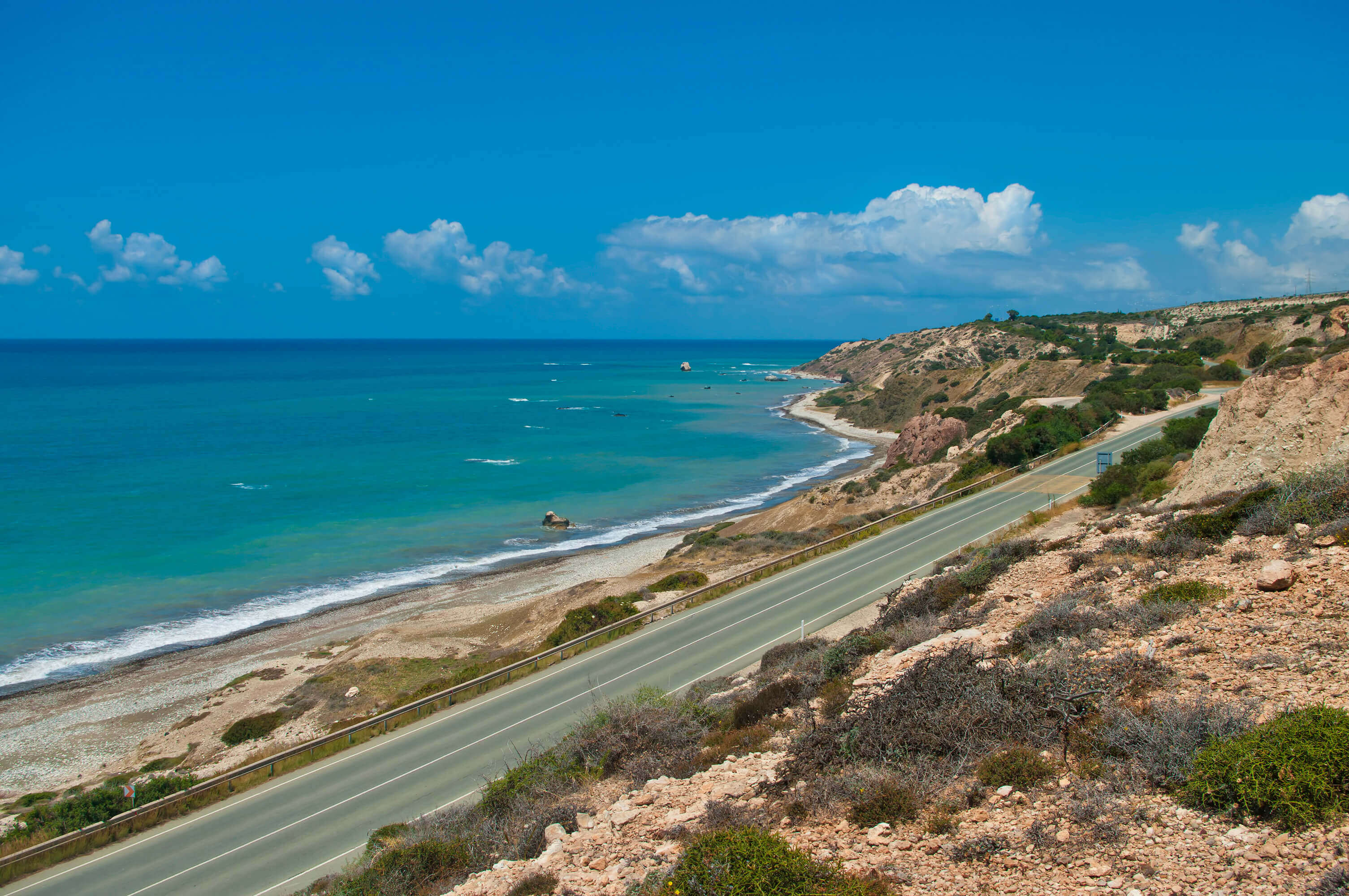 Indulge in beautiful view on your way to the Karpaz