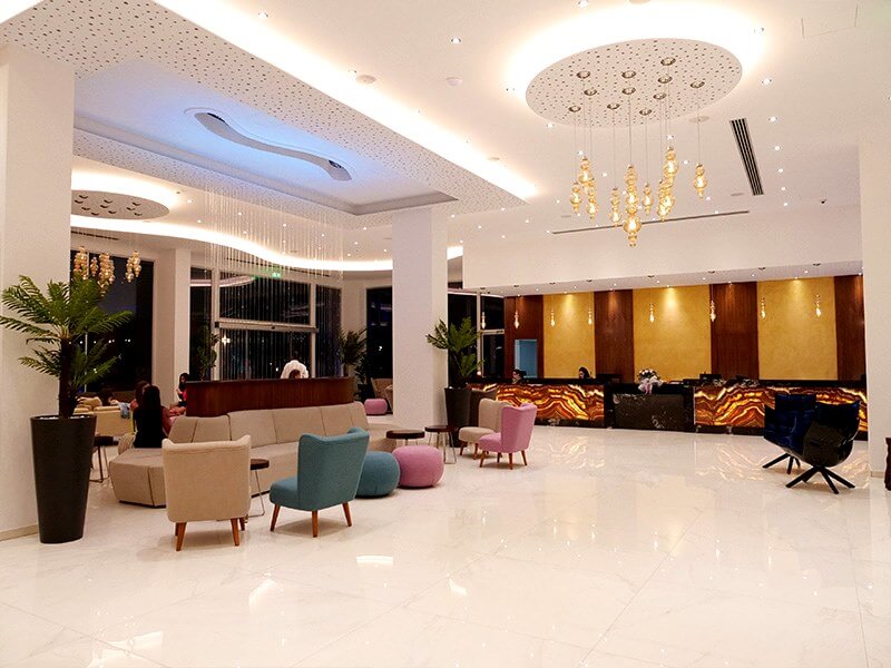 amethyst napa hotel and spa reception