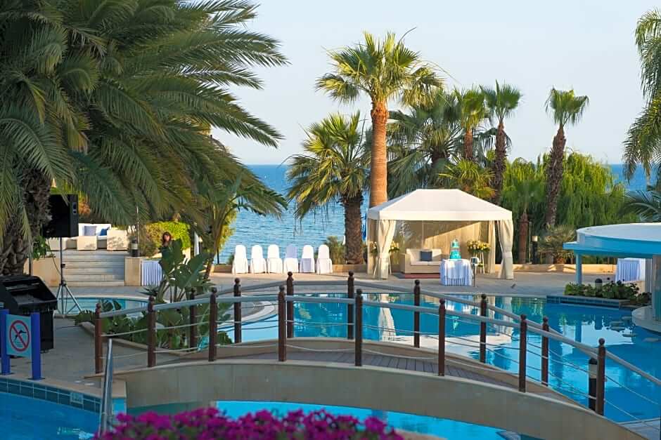 mediterranean beach hotel outdoor pool limassol