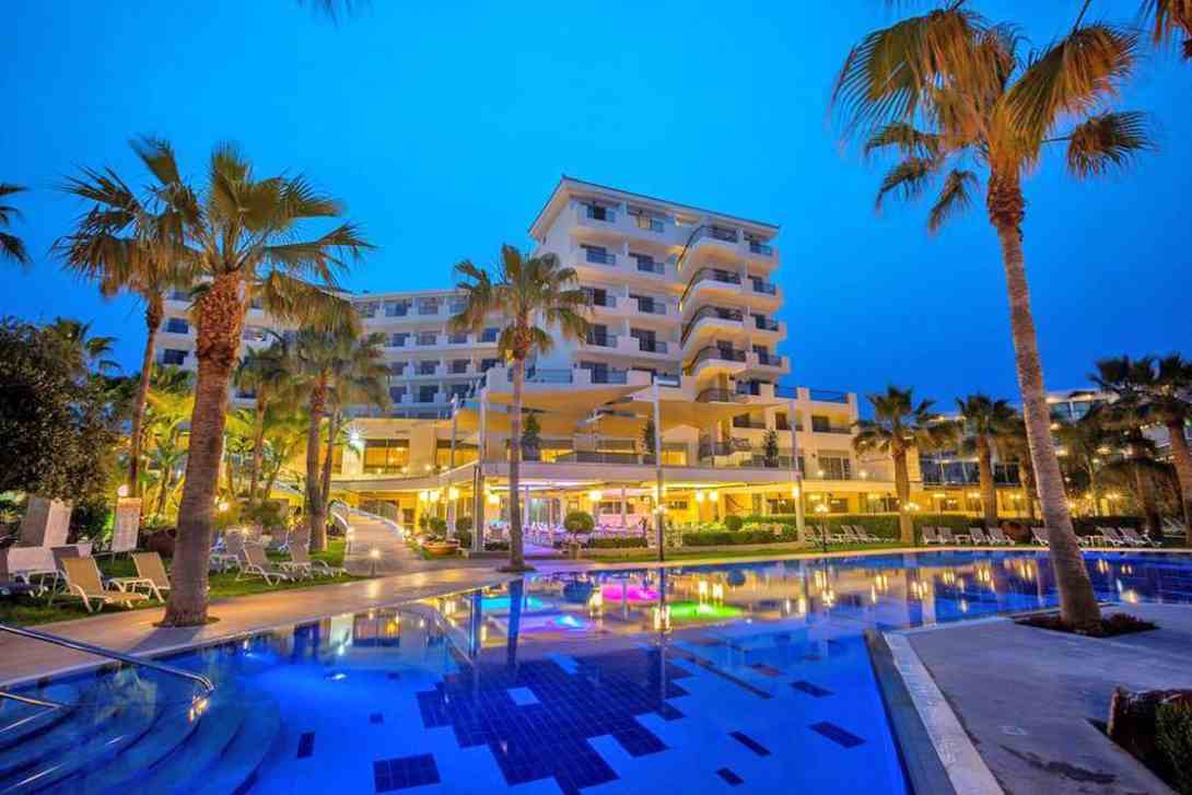 aquamare beach resort swimming pool paphos