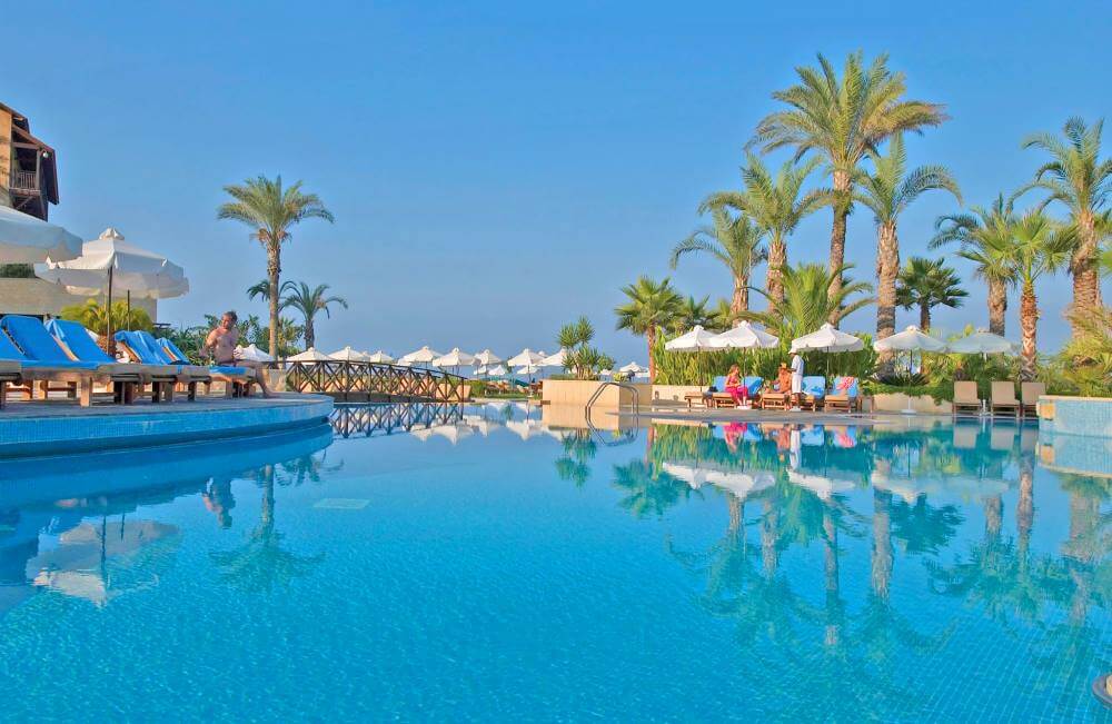 elysium hotel paphos cyprus swimming pool