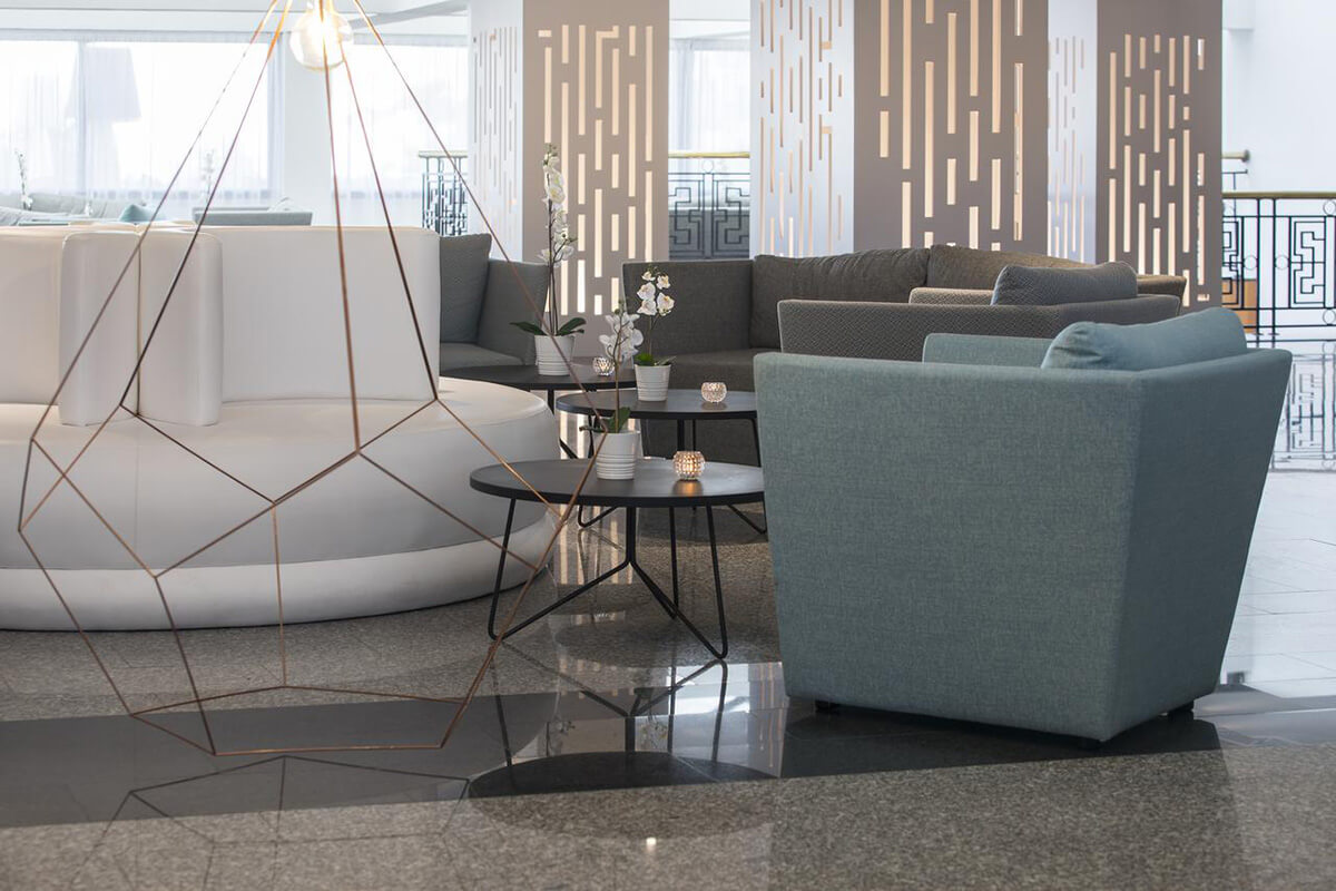 odessa beach hotel lobby cyprus