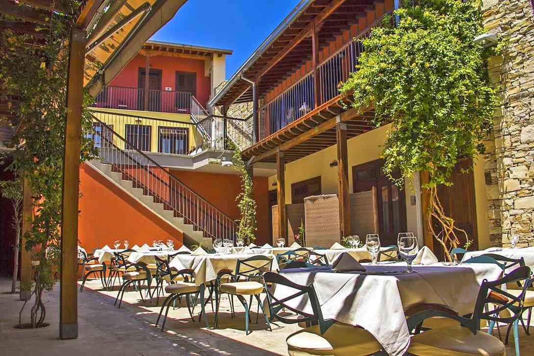 library hotel wellness retreat restaurant