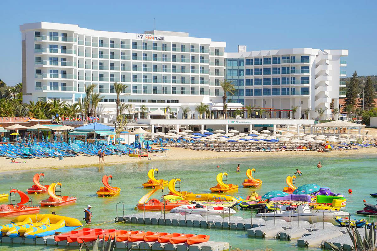 vassos nissi plage hotel beachfront