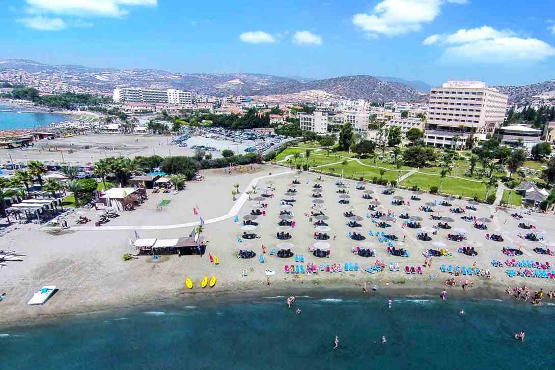 st.raphael hotel aerial view