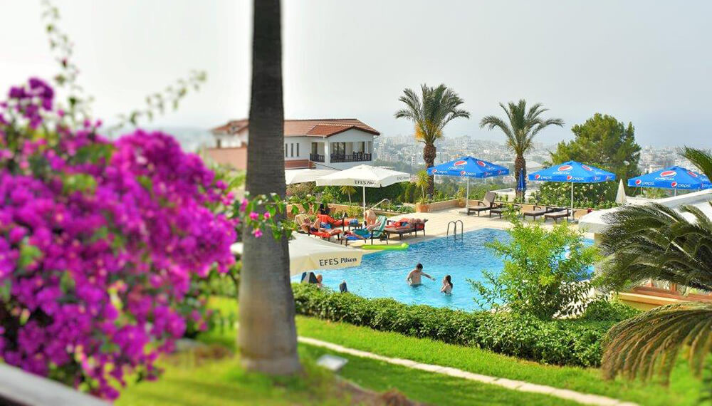 onar village kyrenia pool view