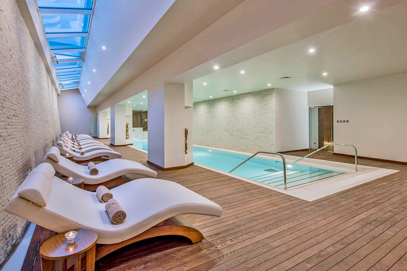 Acapulco's atmospheric indoor pool area