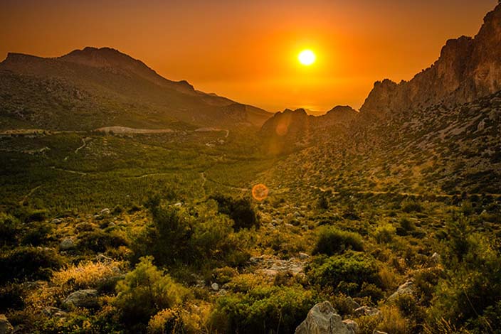 A Stunning Summer Sunrise in North Cyprus