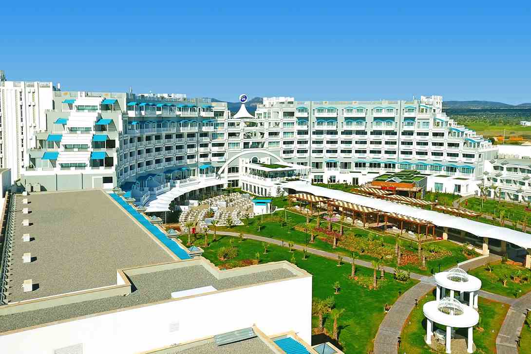 Limak Cyprus Deluxe Hotel general side view bafra