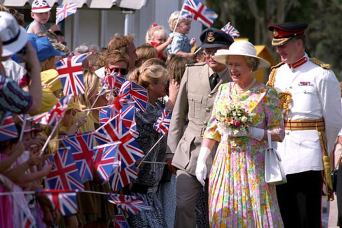 Queen Elizabeth Visit North Cyprus,1961.