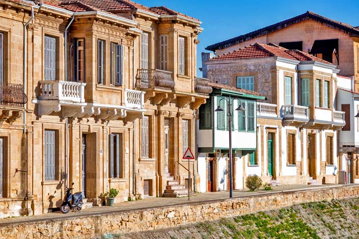 Colonial Style Buildings, Nicosia