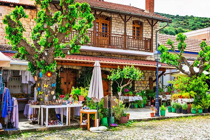 Omodos Village, Cyprus