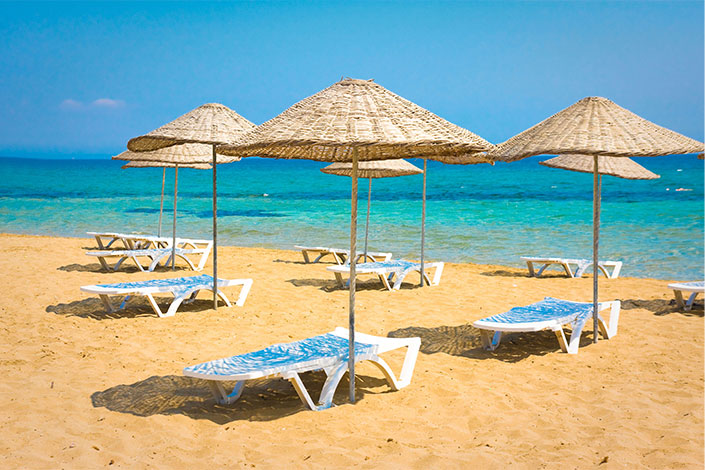 Varosha Beach, North Cyprus