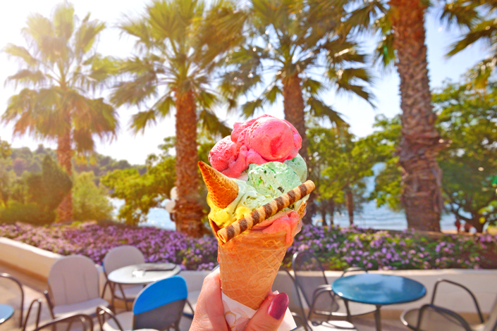 Icecream in Spring Weather, North Cyprus