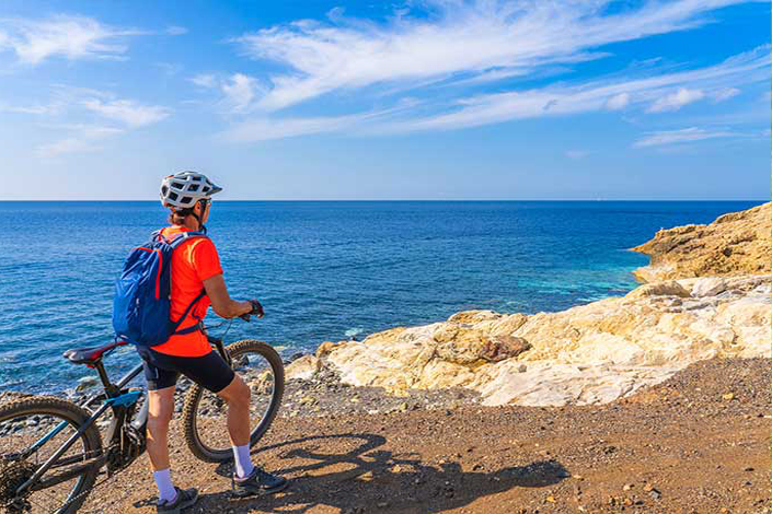 Cycling in Spring, North Cyprus