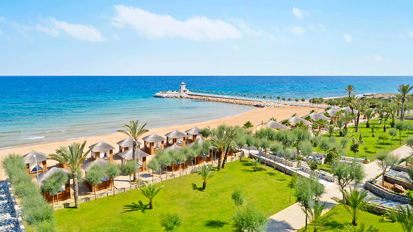 Beach in Bafra, North Cyprus