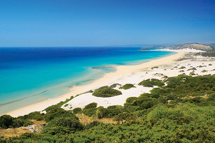 Golden Sandy Beach, North Cyprus