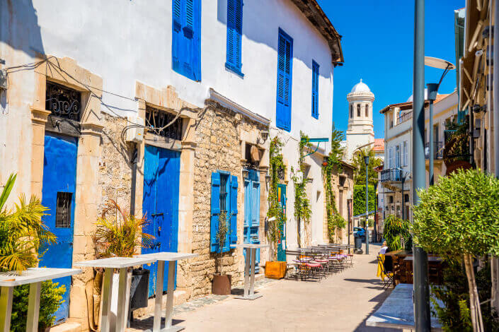 Genethliou Mitellla Street, Ayia Napa Cathedral. Limassol, Cyprus