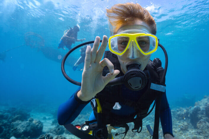 Scuba Diving, Kyrenia, North Cypurs