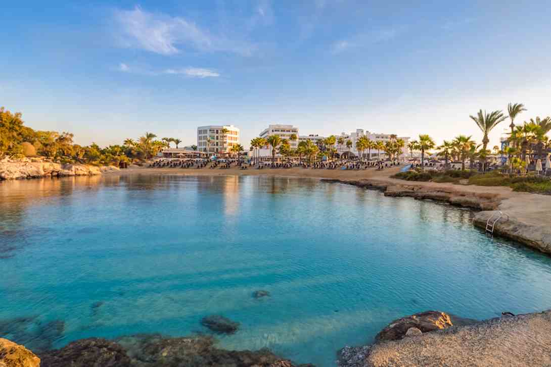 10 adams beach hotel view cyprus