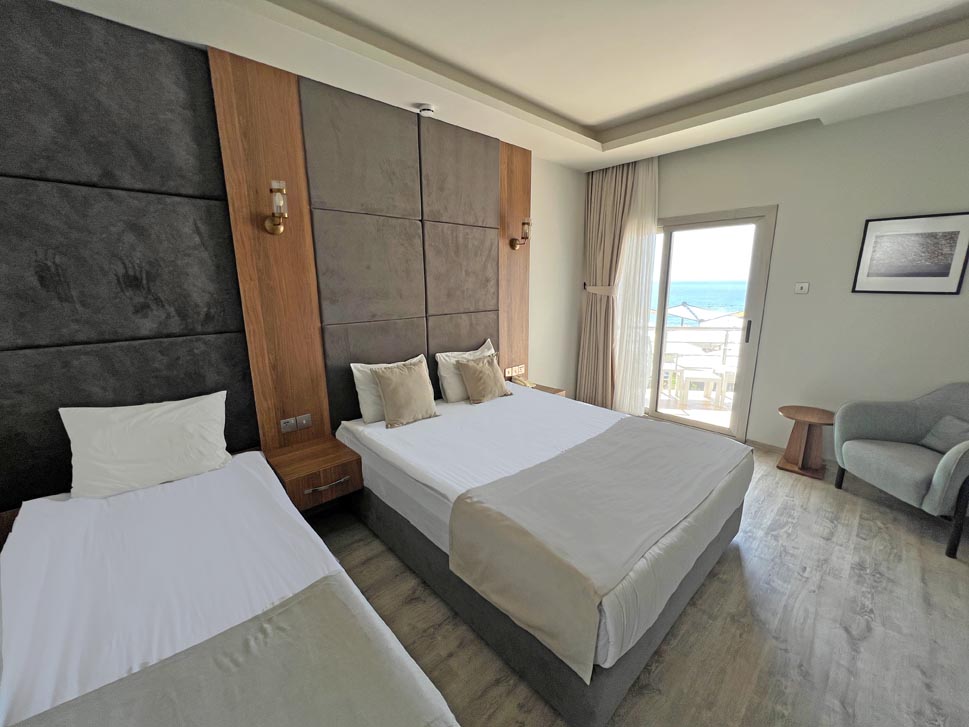 mimoza hotel bedroom interior famagusta