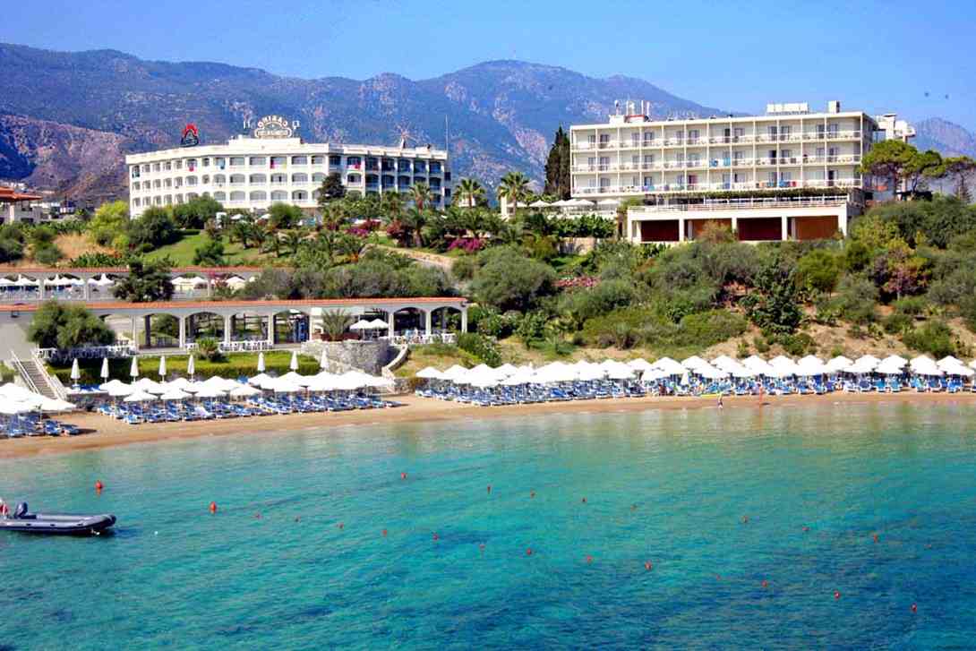 Denizkizi beach view kyrenia