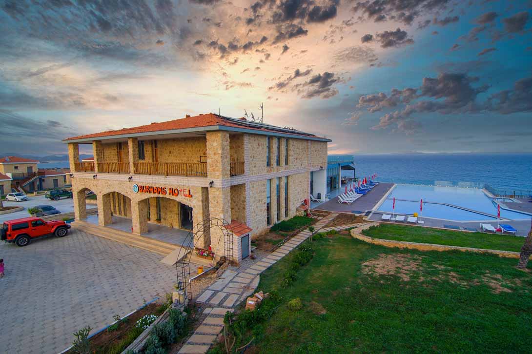 burhans hotel view bafra
