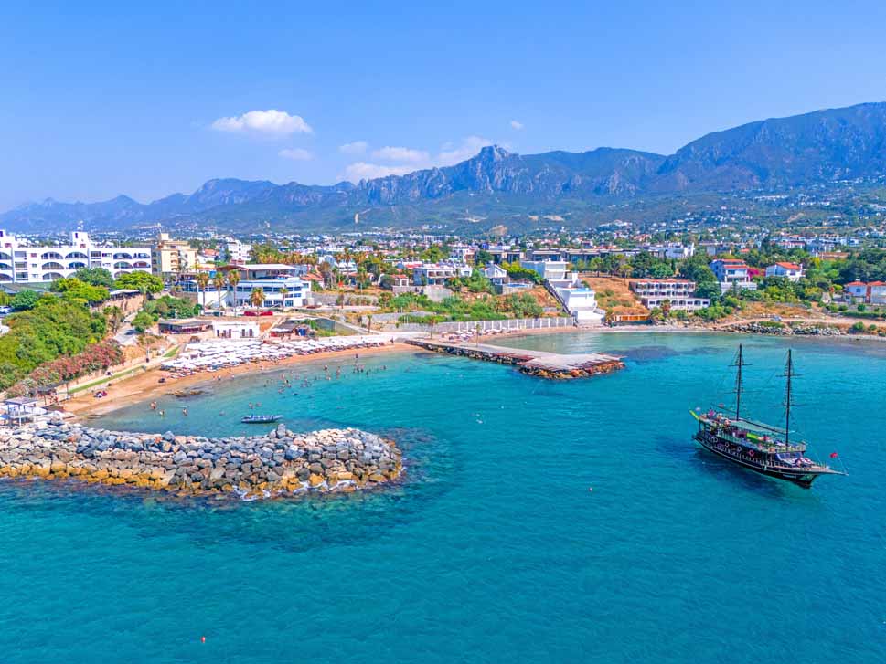 Close to a Kervansaray Sandy Beach