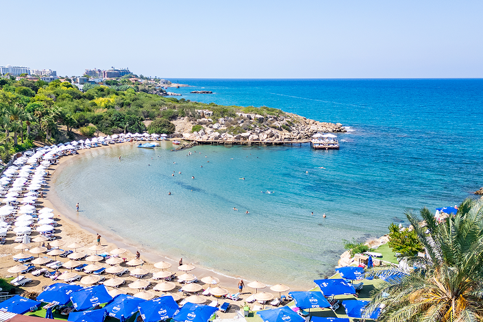 Private Sandy Beach, 4* Denizkizi Hotel