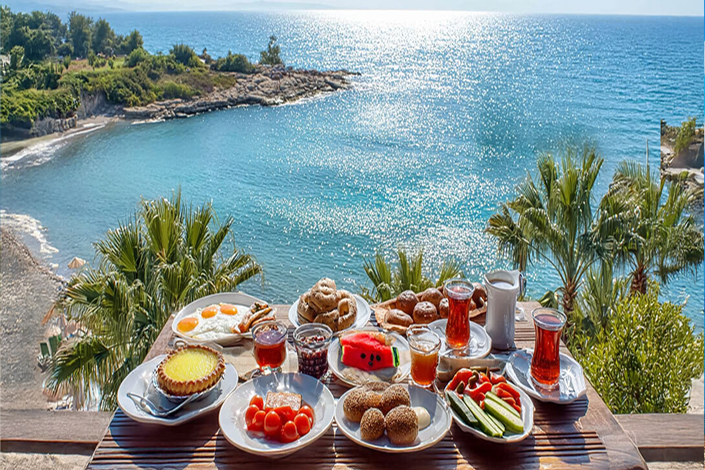 Sea-View Dining Experience, 4* Denizkizi Hotel