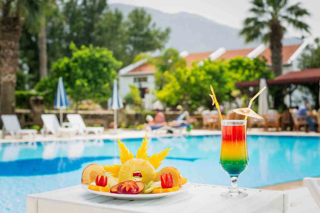almond holiday pool refreshments