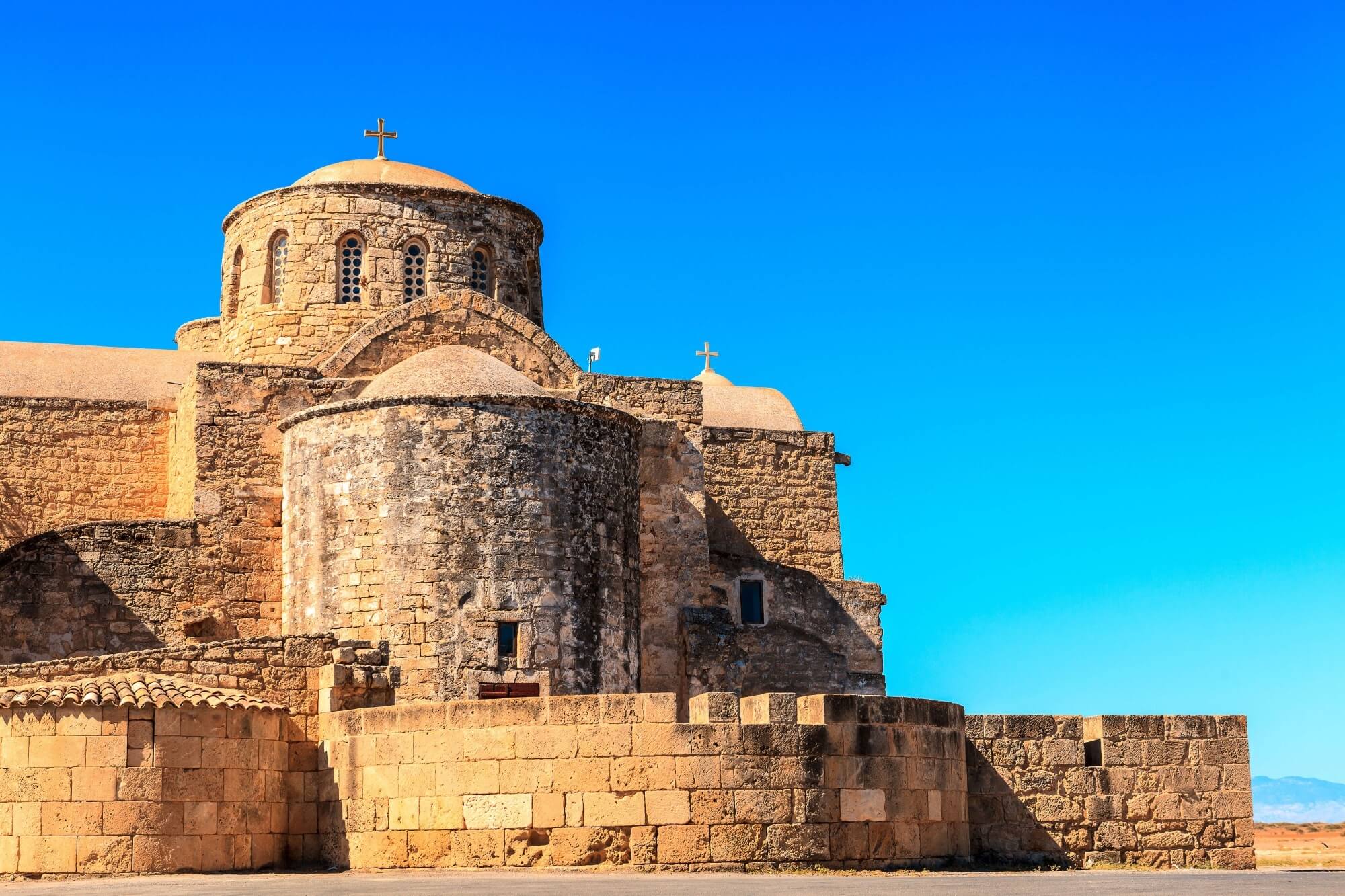 The church is dedicated to St. Barnabas, patron saint of Cyprus