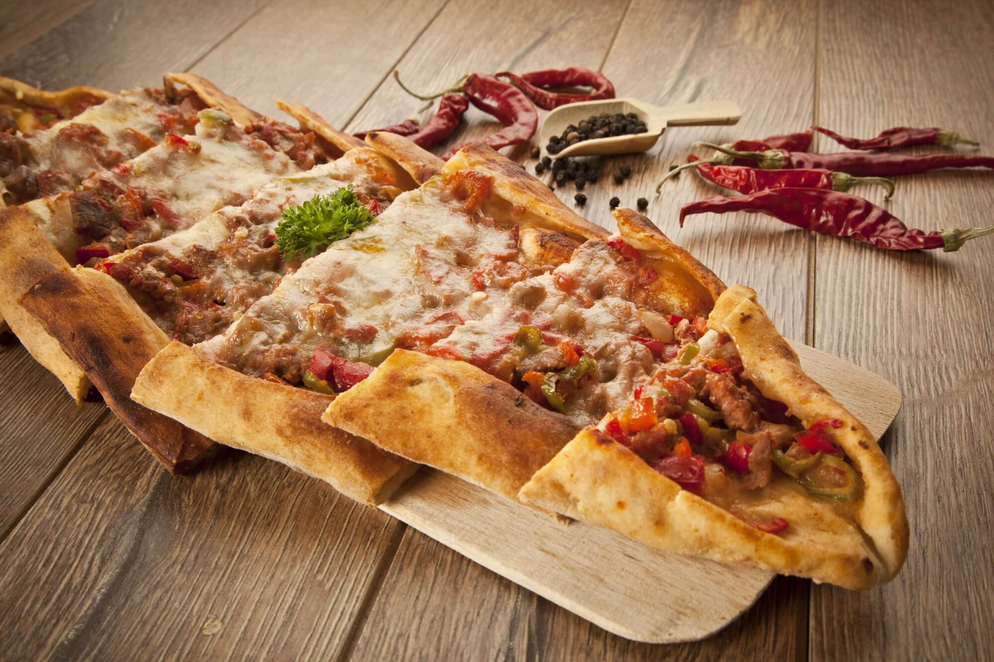 Pide Bread which is a type of Turkish Pizza