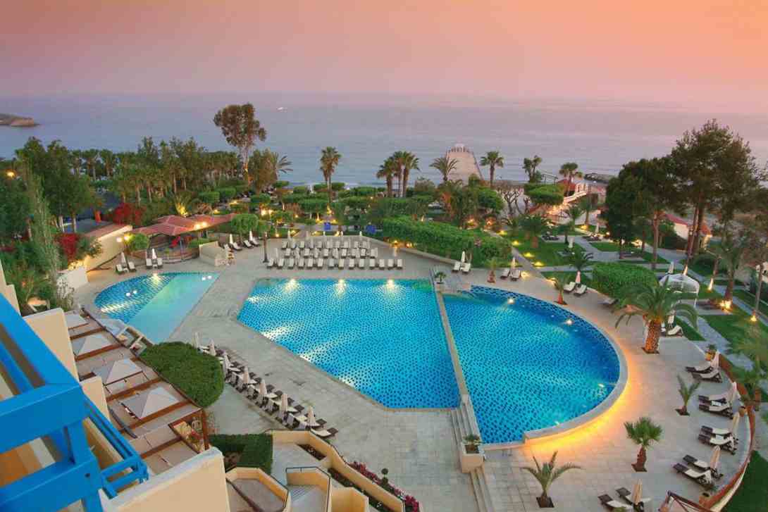 elias beach hotel sunset view
