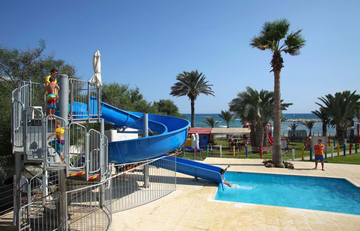 golden bay hotel water slide