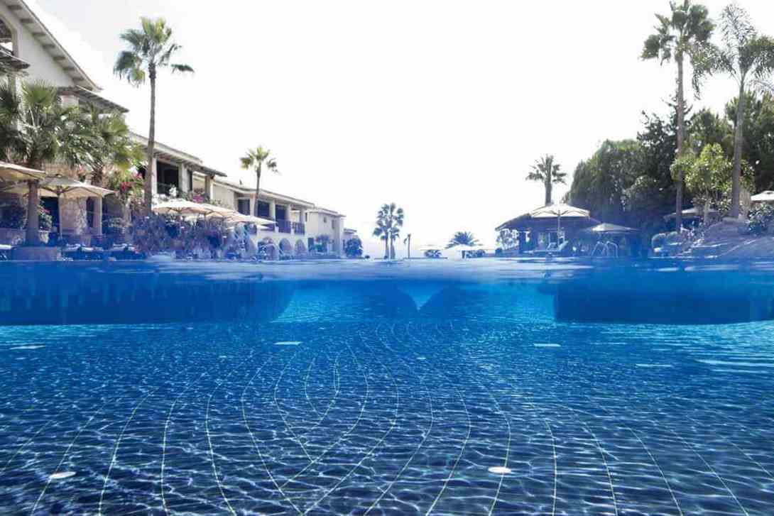 columbia beach resort swimming pool view